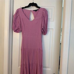 French Connection Lilac Long Sleeve Dress